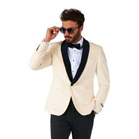 Opposuits® Dinner Jacket Blazer Ivory Champagne
