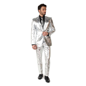 Opposuits® Shiny Silver Jakkesæt