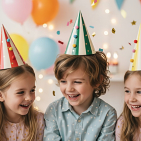 Pompom Cirkus Partyhatte