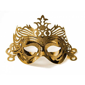 Maskerademaske Guld