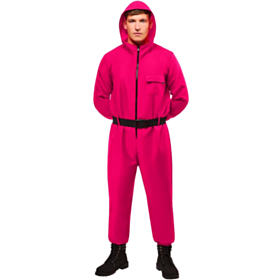 Squid Game® Guard Kostume Pink