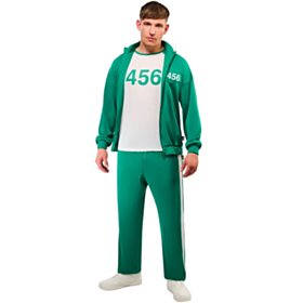 Squid Game® Player 456 Deluxe Kostume Grøn