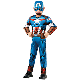 Captain America® Deluxe Børnekostume