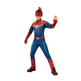 Captain Marvel® Deluxe Børnekostume
