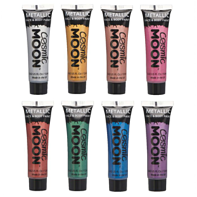 Metallisk Ansigtsmaling & Kropsmaling