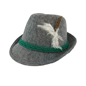 Tyrolerhat Grå