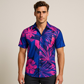 Tropical Miami Hawaiiskjorte