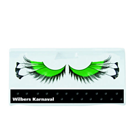 Lange Fjer Øjenvipper Grøn