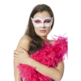 Smuk Øjenmaske Hvid/Pink