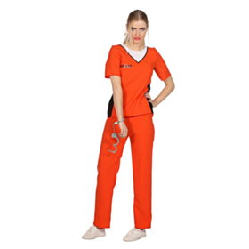 Orange Fangedragt Kostume