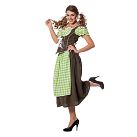 Tyrolerkjole Ilse Grøn