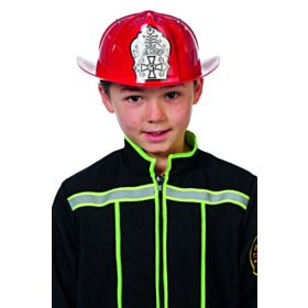 Brandmandshjelm Barn Rød