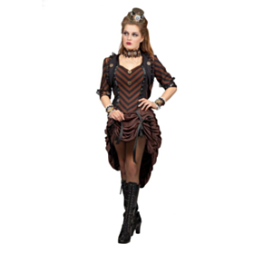 Steampunk Viktoriana Kjole Kostume