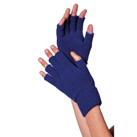 Fingerløse Handsker Blå