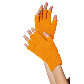 Fingerløse Handsker Orange