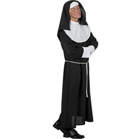 Mandlig Nonne Kostume