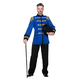 Cirkus Direktør Jakke Blå