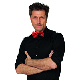 Pailletbutterfly Rød