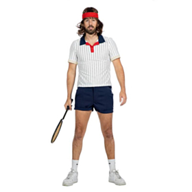 Retro Tennis Kostume