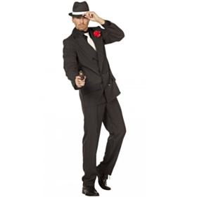 Stribet Gangster Kostume