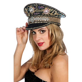 Burning Man Leopard Kaptajnhat