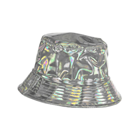 Iriserende Bøllehat Sølv