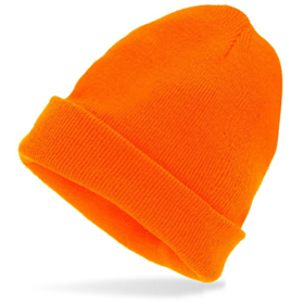 Neon Beanie Hue Orange