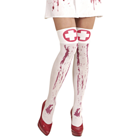 Blodig Sygeplejerske Selvsiddende Strømper
