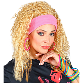 80'er Krøllet Paryk