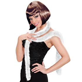 Marabou Fjerboa Hvid