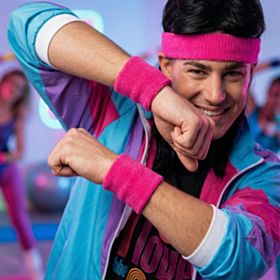 80'er Svedbånd Pink