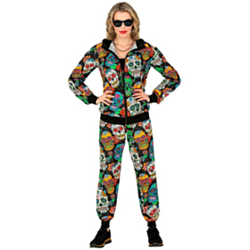 Día De Los Muertos Træningsdragt Kostume