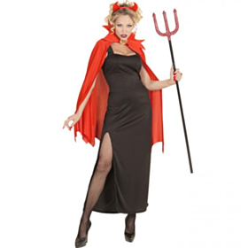 Flammende Djævle Pige Kostume