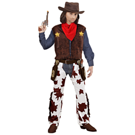 Amerikansk Cowboy Børnekostume