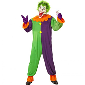 Maskeret Ond Joker Kostume