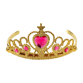 Prinsesse Børnetiara Guld/Pink