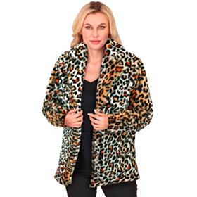 Leopard Pelsjakke
