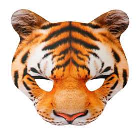 Tiger Halvmaske