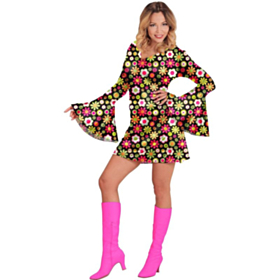 60'er Blomster Kjole