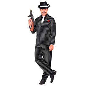 Pinstripe Gangster Kostume