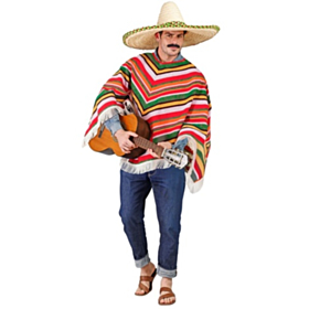 Mexicansk Fiesta Poncho