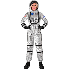 Astronaut Kostume Sølv