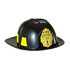 Sort Brandsmands Hjelm