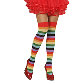 Stribede Knæstrømper Multifarvet