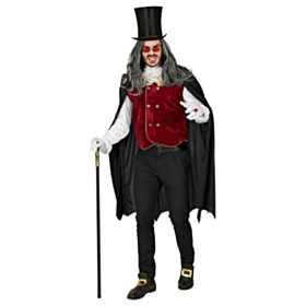 Gotisk Vampyr Grev Kostume