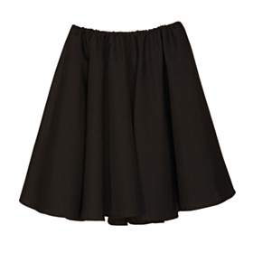 Rock'n'Roll Nederdel Sort