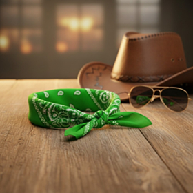 Grøn Bandana