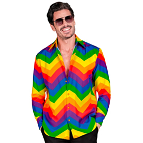 Regnbuestribet Skjorte