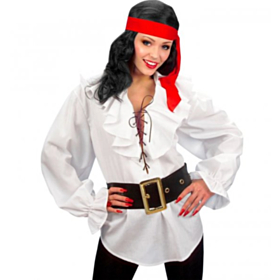 Renæssance Bluse Hvid