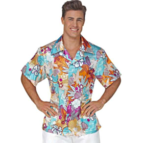 Blomstret Hawaiiskjorte